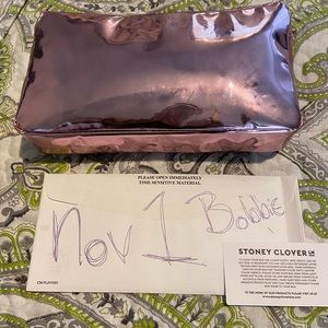 Stoney clover large pink metallic bag